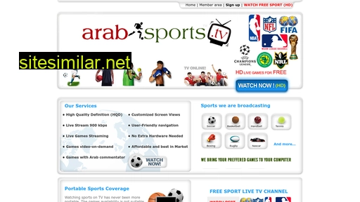 arabsports.tv alternative sites
