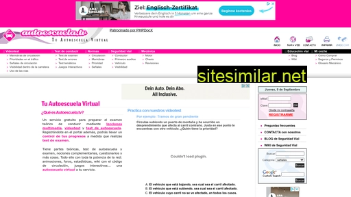 autoescuela.tv alternative sites