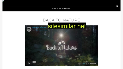 Backtonature similar sites