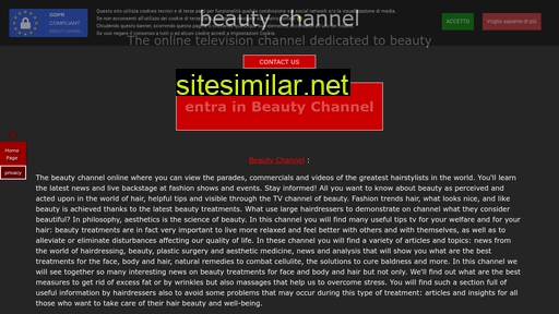 Beauty-channel similar sites