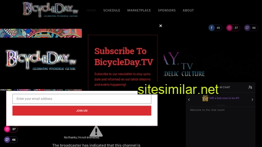 bicycleday.tv alternative sites