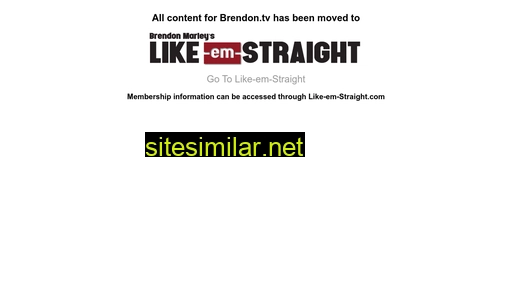 brendon.tv alternative sites