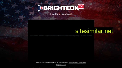 brighteon.tv alternative sites