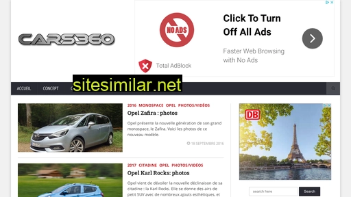 cars360.tv alternative sites