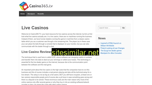 casino365.tv alternative sites
