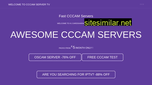 cccamserver.tv alternative sites