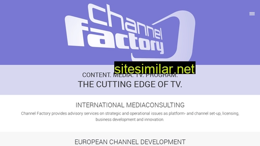 channelfactory.tv alternative sites