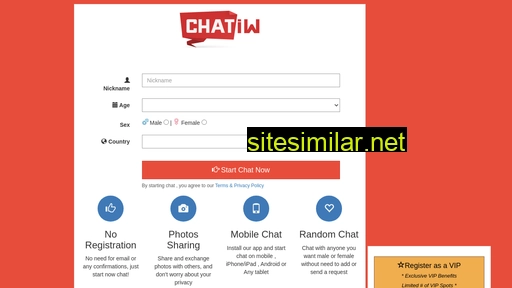 chatiw.tv alternative sites
