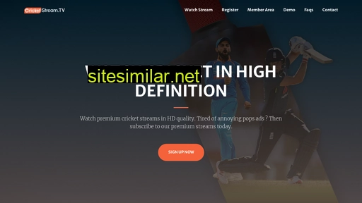cricketstream.tv alternative sites