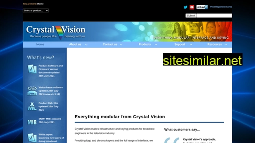crystalvision.tv alternative sites