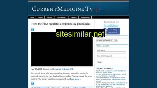 currentmedicine.tv alternative sites
