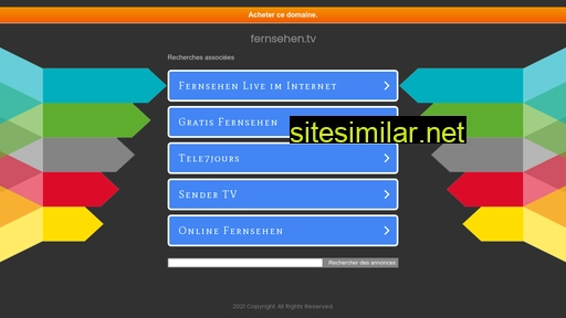 Fernsehen similar sites