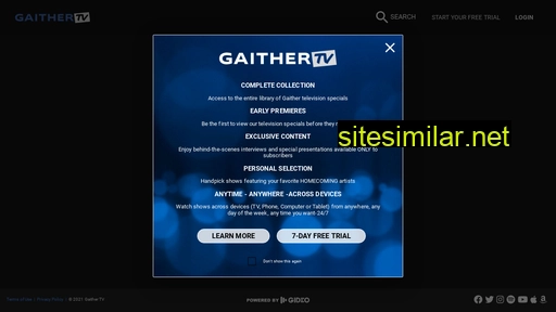 gaither.tv alternative sites