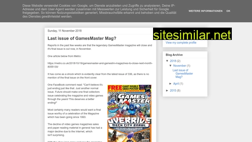 gamesmaster.tv alternative sites