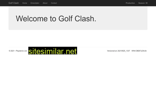 golfclash.tv alternative sites