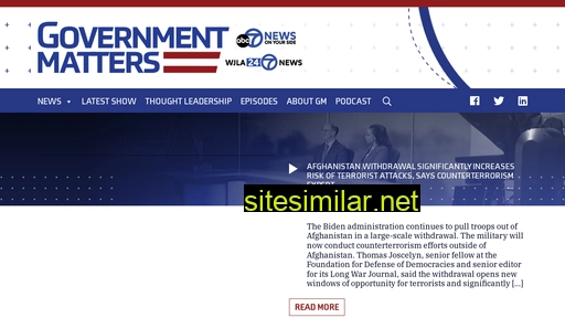 govmatters.tv alternative sites
