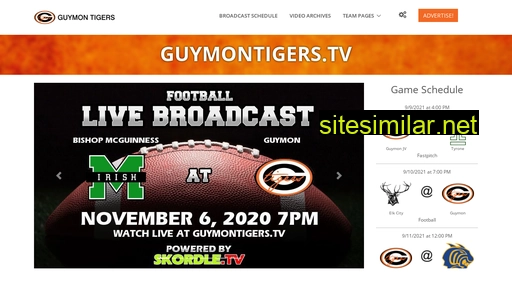 guymontigers.tv alternative sites