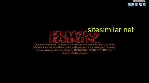 hollywoodheadliner.tv alternative sites