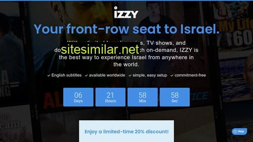 izzy.streamisrael.tv alternative sites