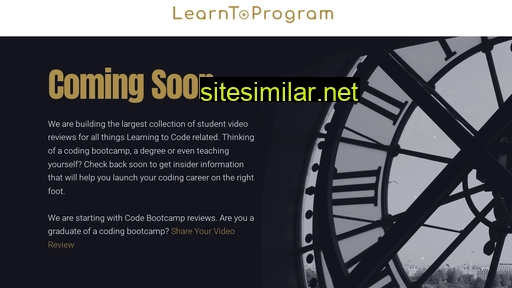 Learntoprogram similar sites