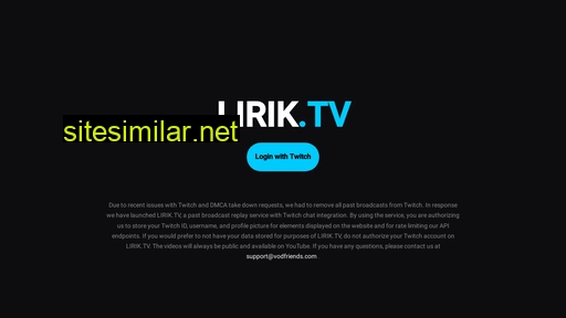 lirik.tv alternative sites