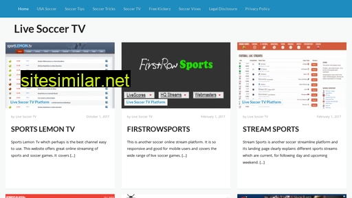 live-soccer.tv alternative sites