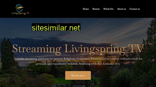 livingsprings.tv alternative sites