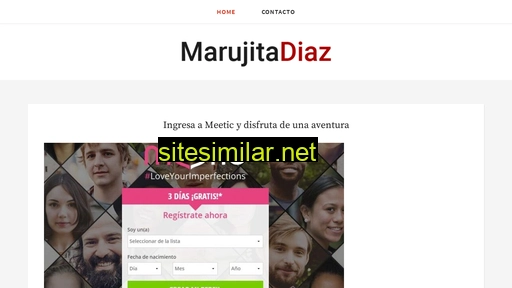 Marujitadiaz similar sites