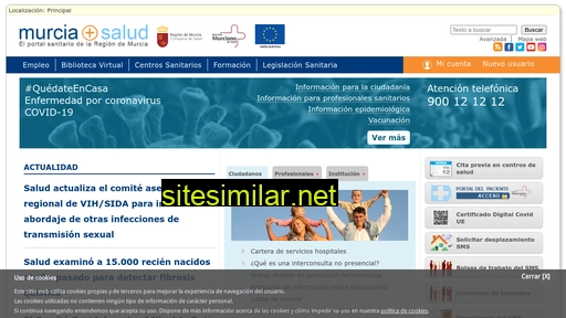 murciasalud.tv alternative sites