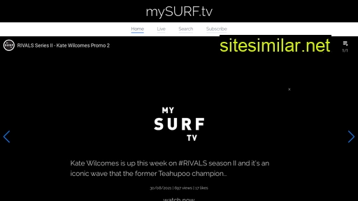 mysurf.tv alternative sites