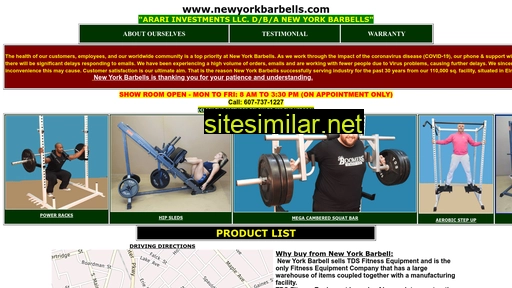 Newyorkbarbells similar sites
