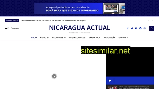 Nicaraguaactual similar sites