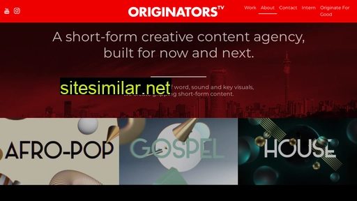 originators.tv alternative sites