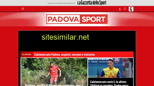 Padovasport similar sites