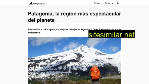 Patagonia similar sites