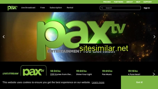 paxtelevision.tv alternative sites
