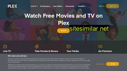 plex.tv alternative sites