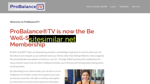 probalance.tv alternative sites