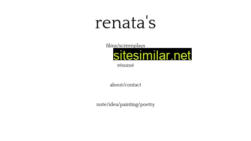 renata.tv alternative sites