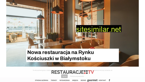 restauracje.tv alternative sites