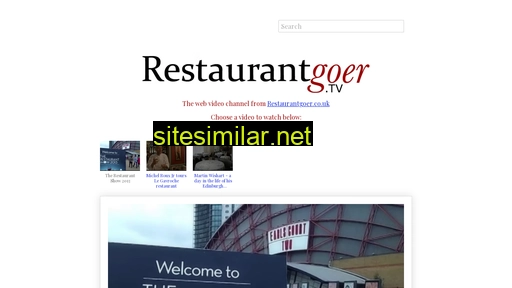 restaurantgoer.tv alternative sites