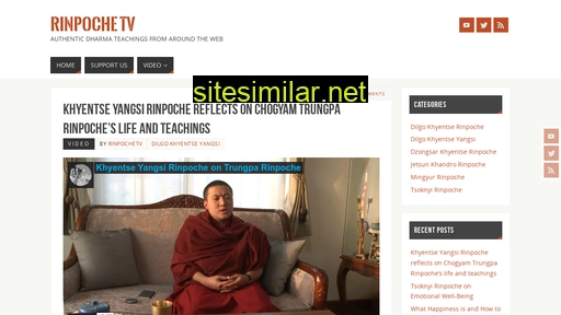 rinpoche.tv alternative sites