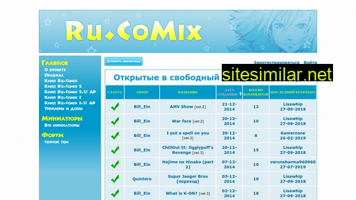 Ru-comix similar sites