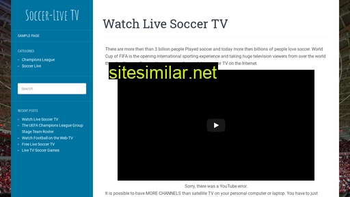 soccer-live.tv alternative sites