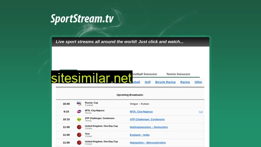 sportstream.tv alternative sites
