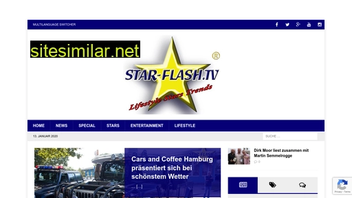 Star-flash similar sites