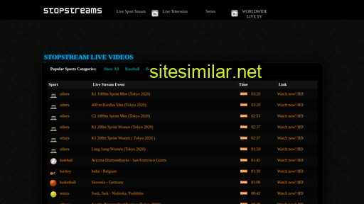 stopstreams.tv alternative sites