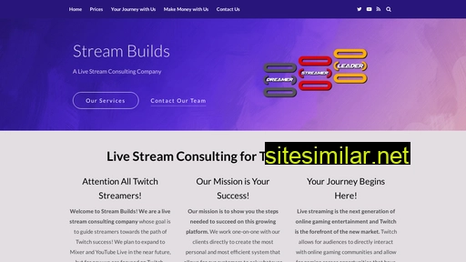 Streambuilds similar sites