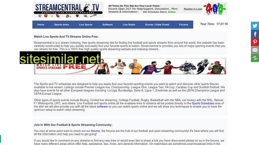 streamcentral.tv alternative sites