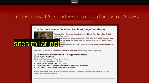 timferriss.tv alternative sites